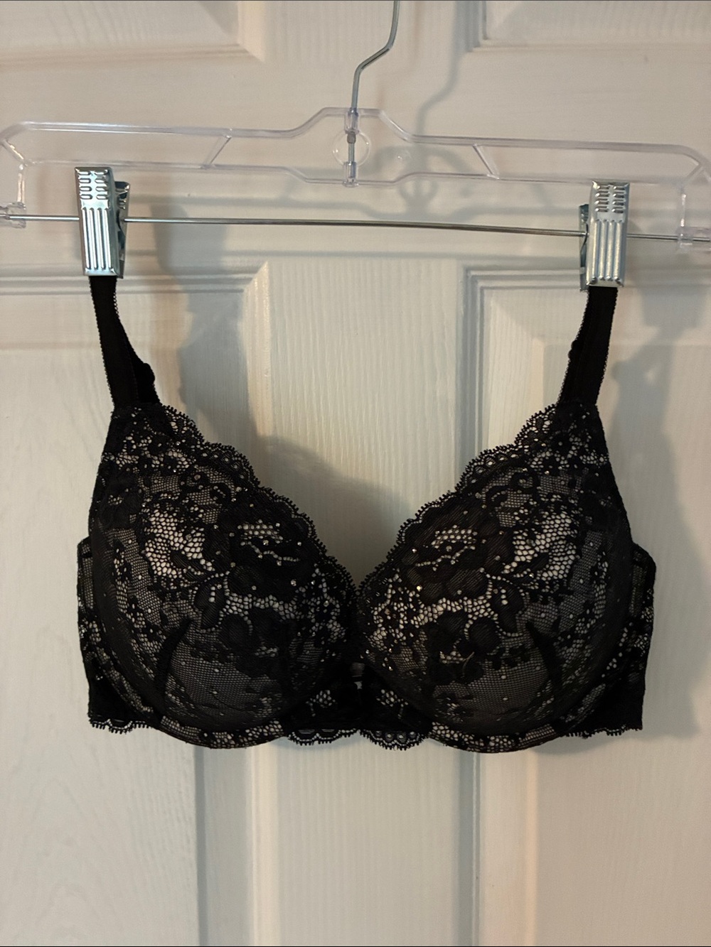 Victoria's Secret Black Lace Underwire Bra